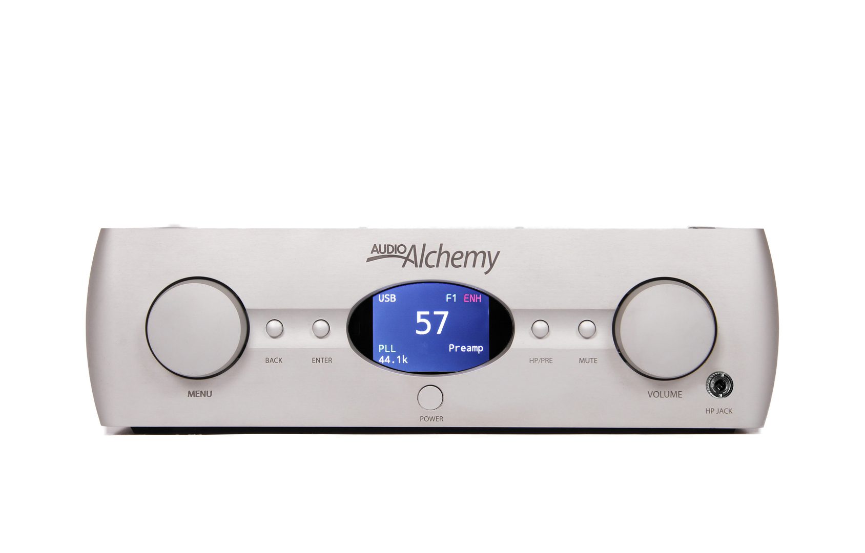 Audio Alchemy DDP-1 DAC/preamp, PS-5 power supply, and DPA-1 power amplifier