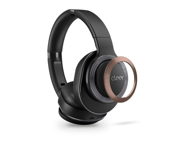 Cleer FLOW noise cancelling Bluetooth wireless headphone