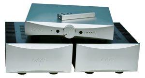 CAAS Elysian preamplifier and mono power amplifiers