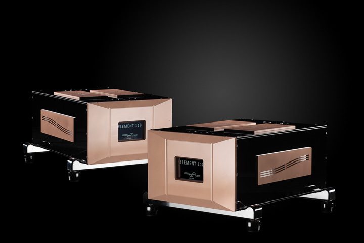 Merrill Audio Element 118 mono power amplifiers