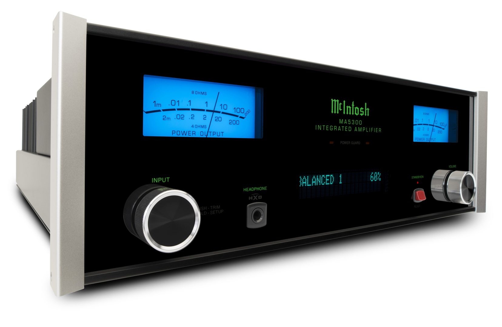 McIntosh’s MA5300 amplifier delivers huge power, plus USB, turntable and headphone connectivity