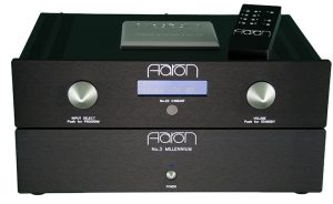 Aaron No 22 Cineast preamp and No 3 Millennium power amplifier