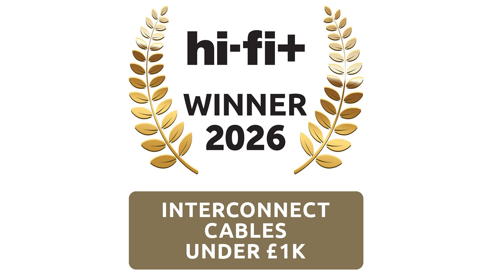 2026 Awards – Interconnect Cables Under £1k